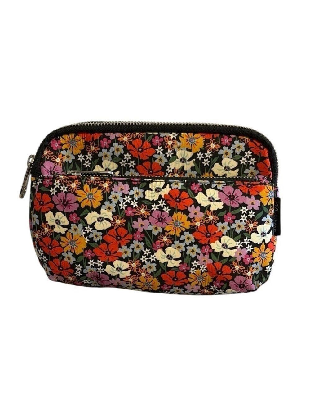 Brighton Women's Painted Poppies Waist Bag Floral Multicolor New